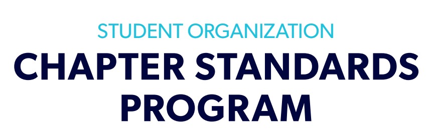 student organization chapter standards program