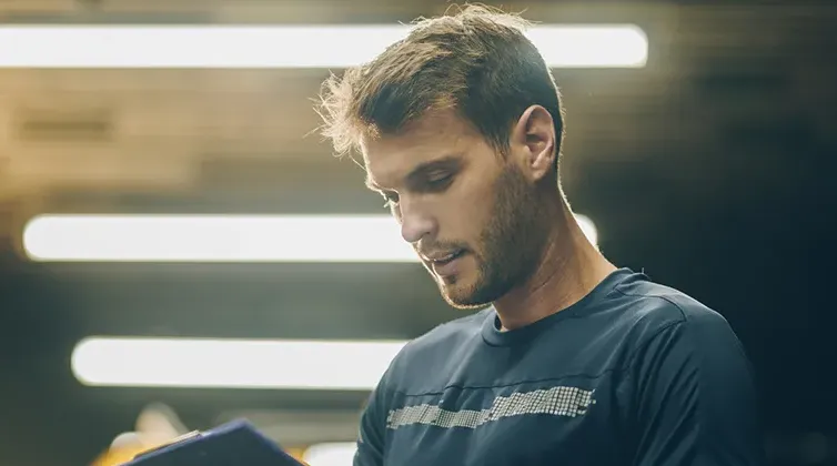 sports and health science student exploring physical training