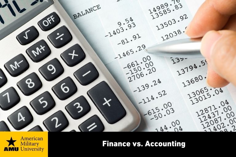 accounting professional using calculator