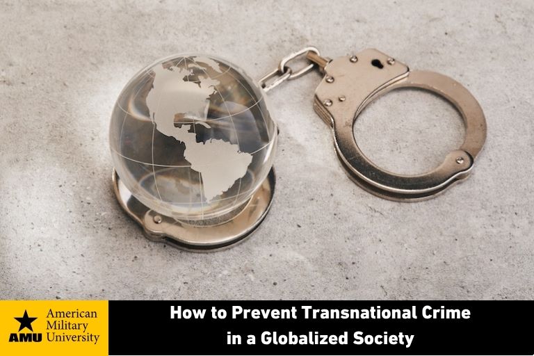 prevent-transnational-crime glass globe with handcuffs