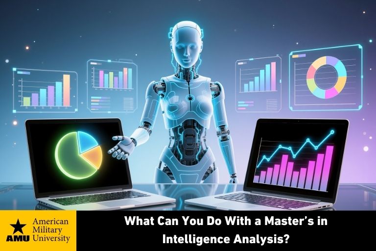 what-can-you-do-with-a-masters-in-intelligence-analysis intelligence analysis data on laptop screens